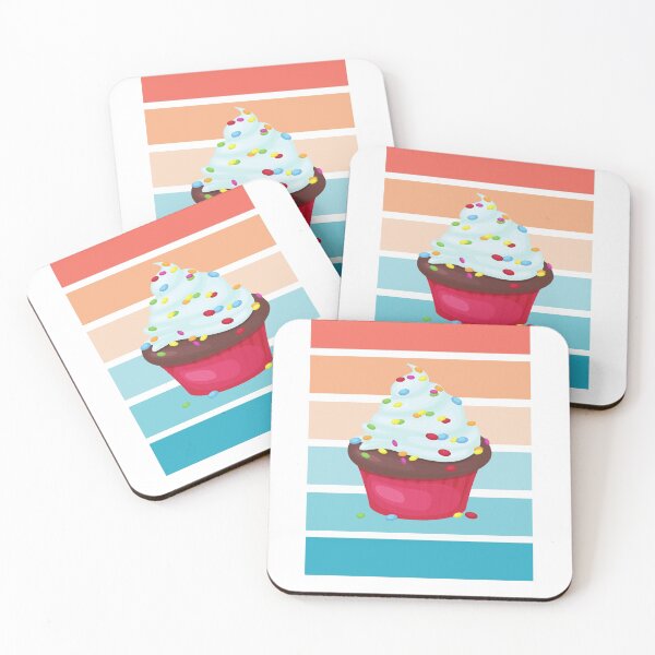 Item preview, Cupcake and Rainbow Sweet Cute Colorful Gift designed and sold by BlessItAllTees.