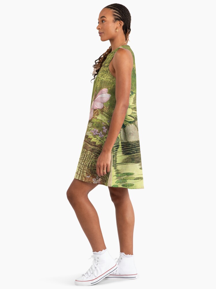 fairy print dress SHE WAS A FAIRY MINI DRESS – AKIRA main image 1