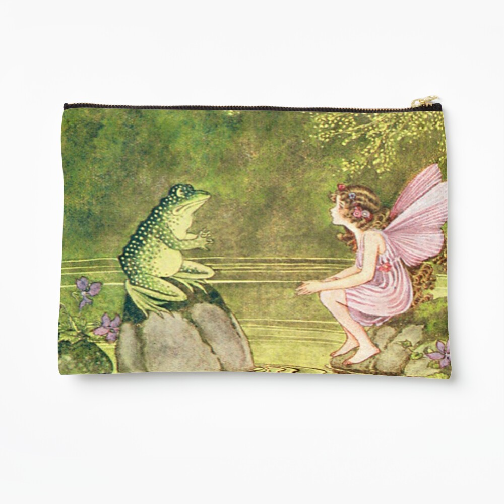 Frogs and Fairies Fairy Vintage Artwork