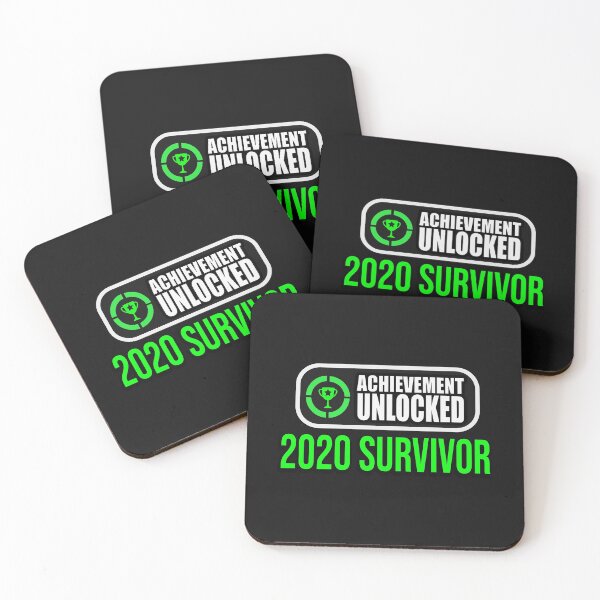 Item preview, 2020 SURVIVOR ACHIEVEMENT UNLOCKED designed and sold by MelfDesings.