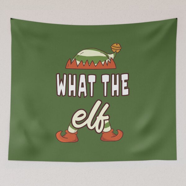 Item preview,  What The Elf - Funny Christmas Costume Santa's designed and sold by abdellaoui.