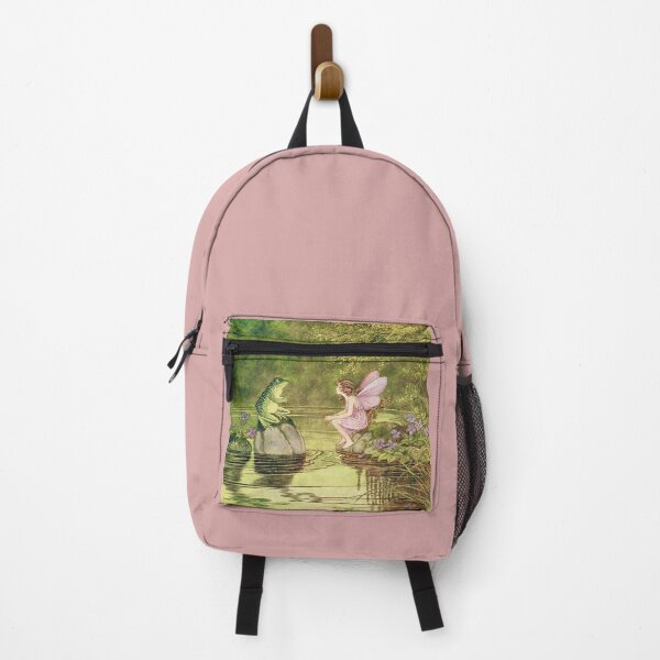 Item preview, Frogs and Fairies, Fairy Vintage Artwork designed and sold by Bellathewilde.