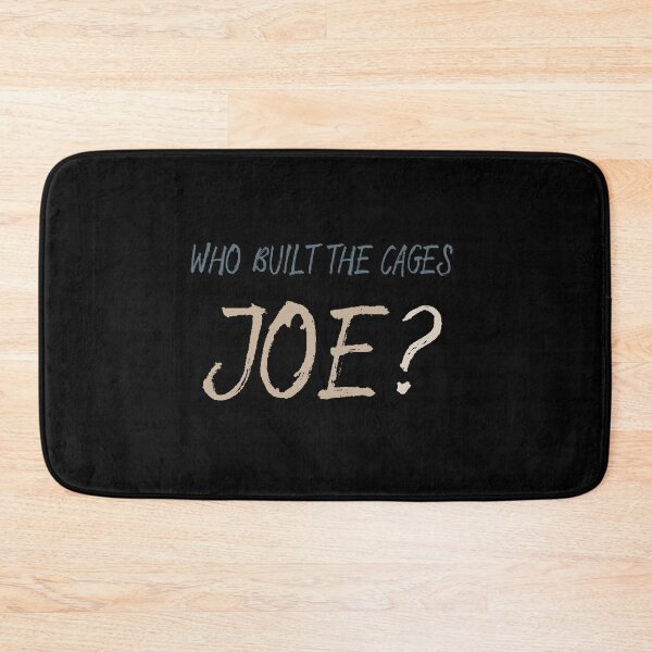 Item preview, Who Built The Cages, Joe? designed and sold by AnimaLovers.