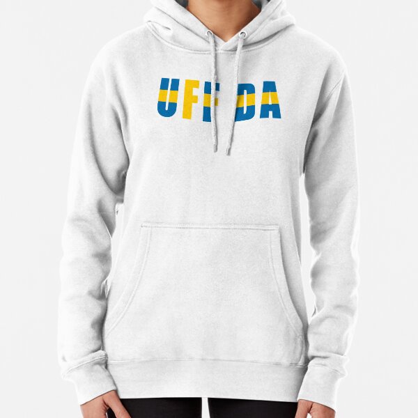 The original SKOL! cropped fleece hoodie – White — UFFDA