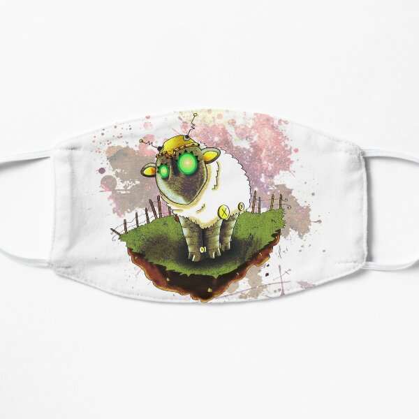 Electric Sheep Flat Mask
