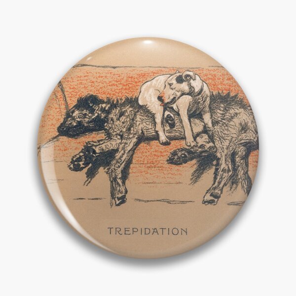 Item preview, Doggie Best Friends: Trepidation by Cecil Aldin 1929 designed and sold by ebrawne.