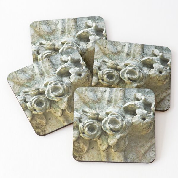 Item preview, Antique Stone Roses Flowers Sculpture Detail designed and sold by worldways.