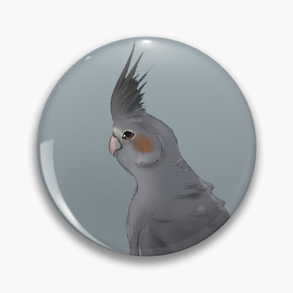 Item preview, Curious Cockatiel designed and sold by StoryBirdArtist.