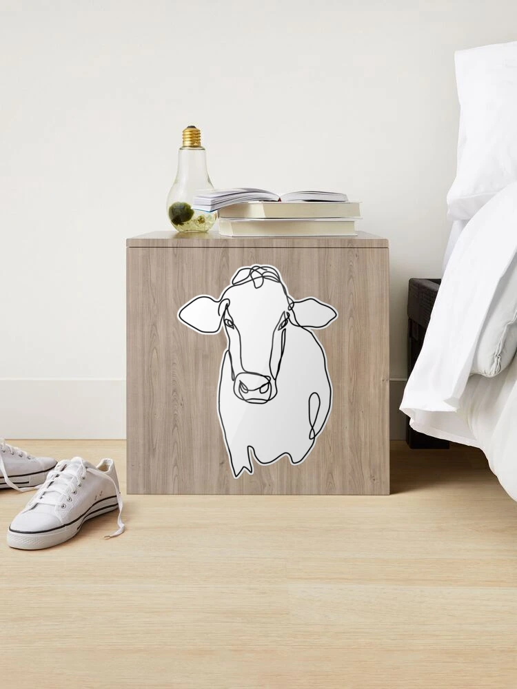 Moo Cow- Embroidered White Tea Towel - Farm Animals – Gracie Designs