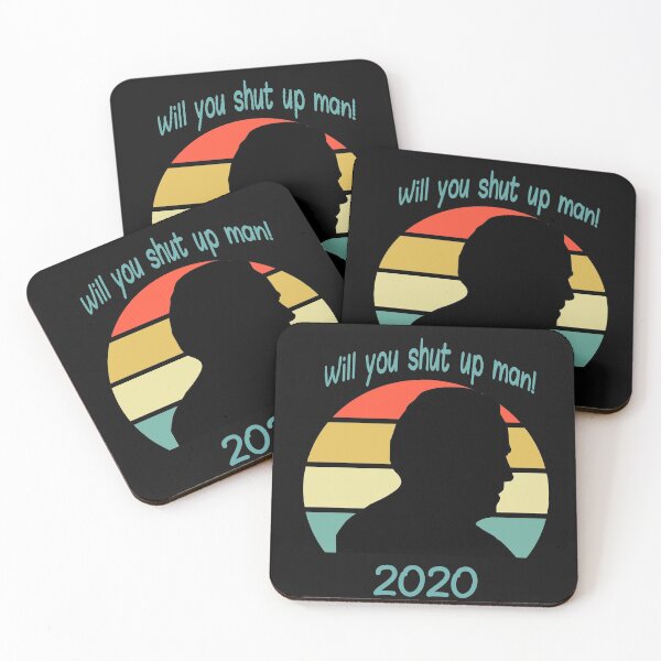 Item preview, Will You Shut Up Man! - Retro designed and sold by HeatherPore.