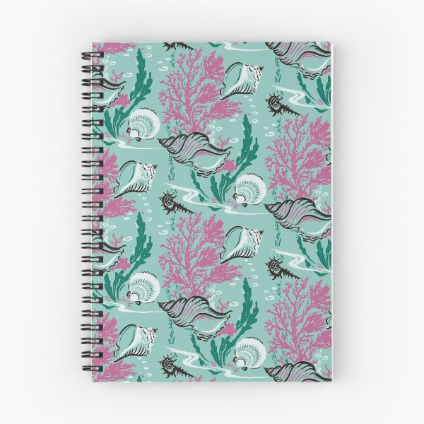 Item preview, Conchas marinas y coral en menta designed and sold by Raqilu Designs.