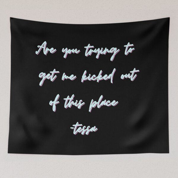 Item preview, Blue and Purple After We Collided Tessa Young Quote to Hardin Scott designed and sold by alanaf1.