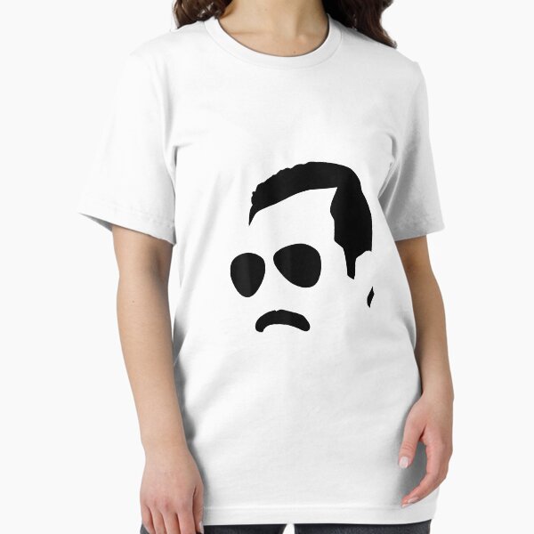 Item preview, Freddie Mercury Official Monochrome Block Face T-Shirt designed and sold by omarshopk.