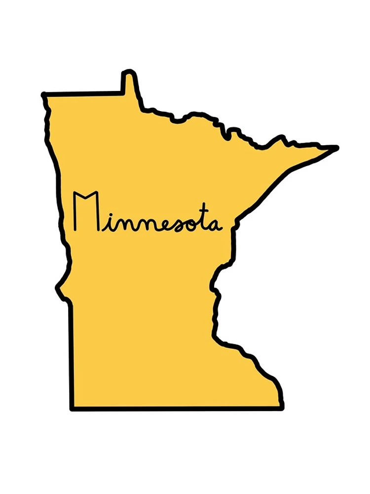 Thumbnail 4 of 4, iPhone Case, Minnesota designed and sold by RMSdesigns.