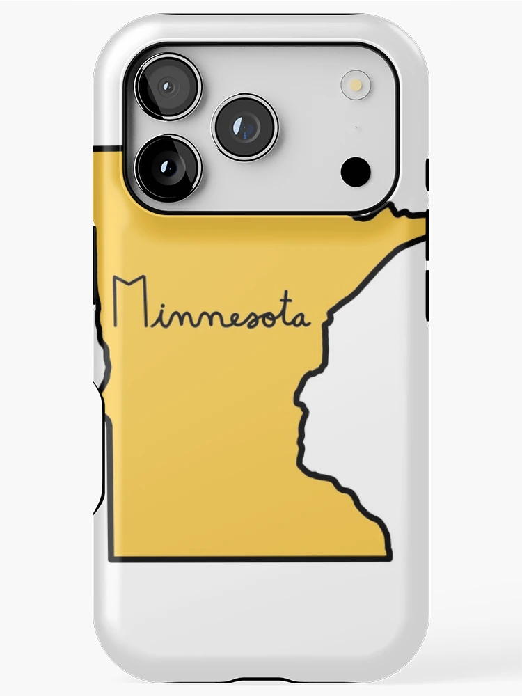 Thumbnail 1 of 4, iPhone Case, Minnesota designed and sold by RMSdesigns.