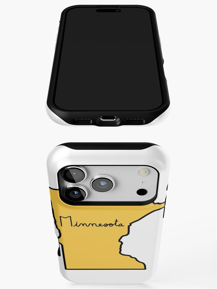 Thumbnail 3 of 4, iPhone Case, Minnesota designed and sold by RMSdesigns.
