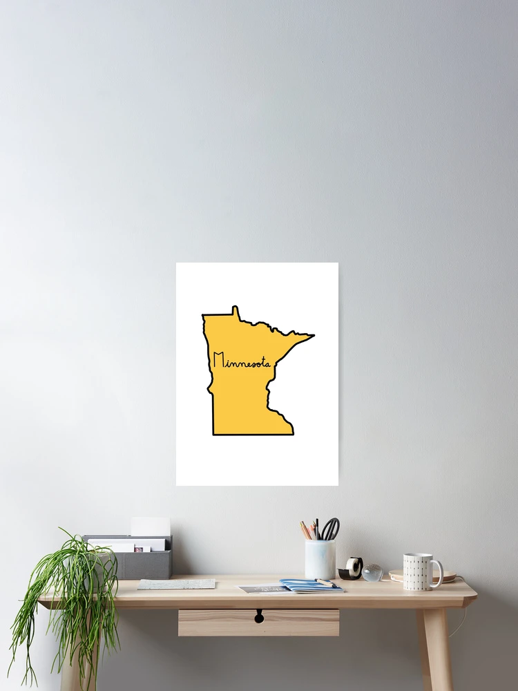 Thumbnail 2 of 3, Poster, Minnesota designed and sold by RMSdesigns.