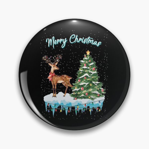 Item preview, Deer Tree Merry Christmas designed and sold by DavisHasari.
