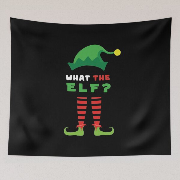Item preview, What The Elf - Funny Christmas Costume Santa's designed and sold by abdellaoui.