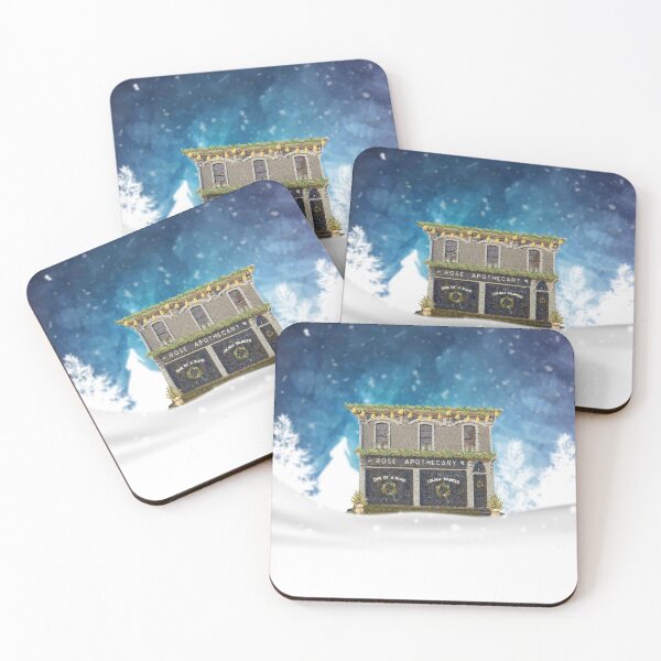 Item preview, Schitt's Creek Holiday Art - Rose Apothecary Cozy Winter Art designed and sold by RecklessRosey.