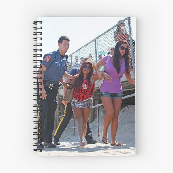 Item preview, Snooki getting arrested on the beach designed and sold by Samanthapl.