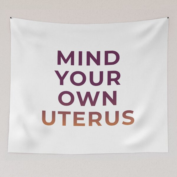 Item preview, "Mind Your Own Uterus" Classic t-shirt designed and sold by Nate All.