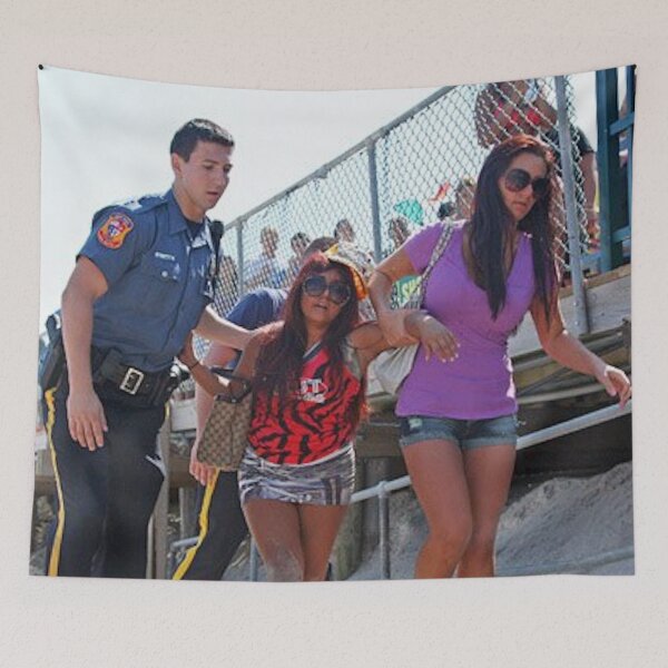 Item preview, Snooki getting arrested on the beach designed and sold by Samanthapl.