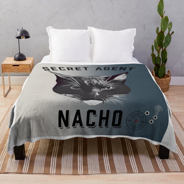 Item preview, Nacho the Secret Agent Cat - Crosshairs designed and sold by AgentNacho001.
