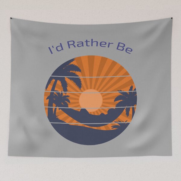 Item preview, I'd Rather Be Relaxing in a Hammock designed and sold by HeatherPore.