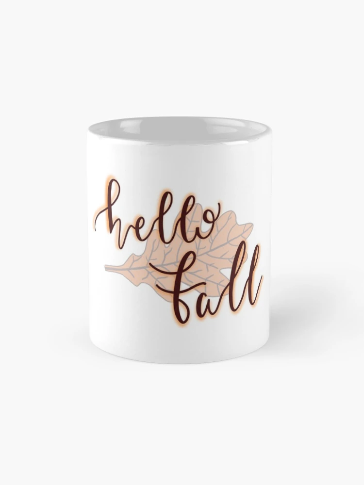 Thumbnail 4 of 6, Coffee Mug, Hello Fall designed and sold by Kallie Haritopoulos.
