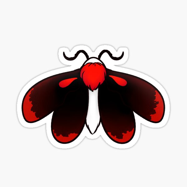 Blood Moth Sticker