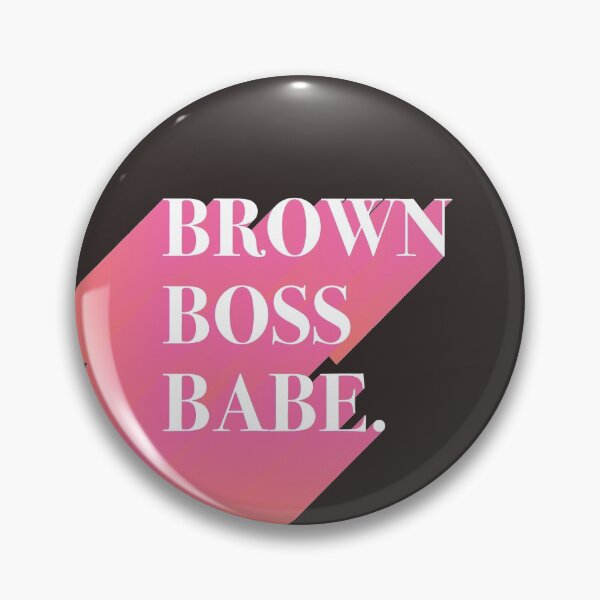 Artikelvorschau, Brown Boss Babe entworfen und verkauft von Natty-Ibarra.
