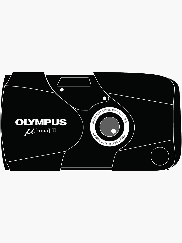 Olympus Mju II / MJU II – Appareil Photo Compact – Version Champagne