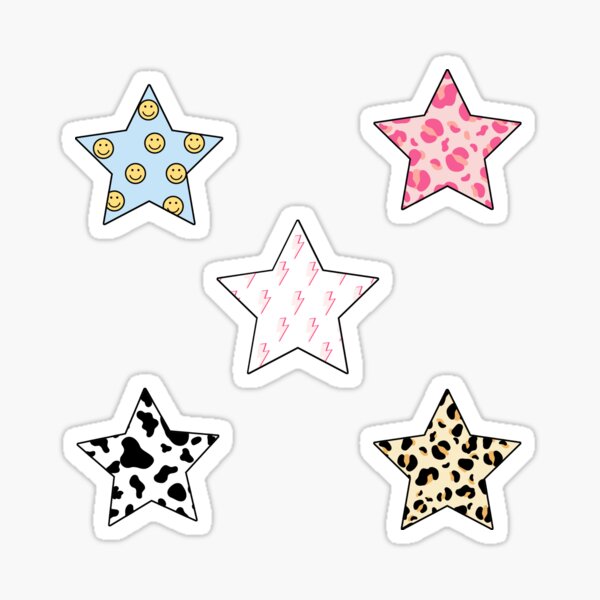 Trendy Stars Stickers