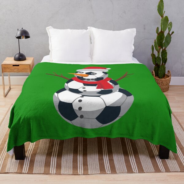 Item preview, Soccer Player Christmas - Snowman made of Soccer Balls designed and sold by EstelleStar.