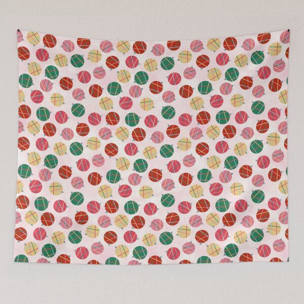 Item preview, Abstract Festive Ornaments Pattern designed and sold by youcancomehere.