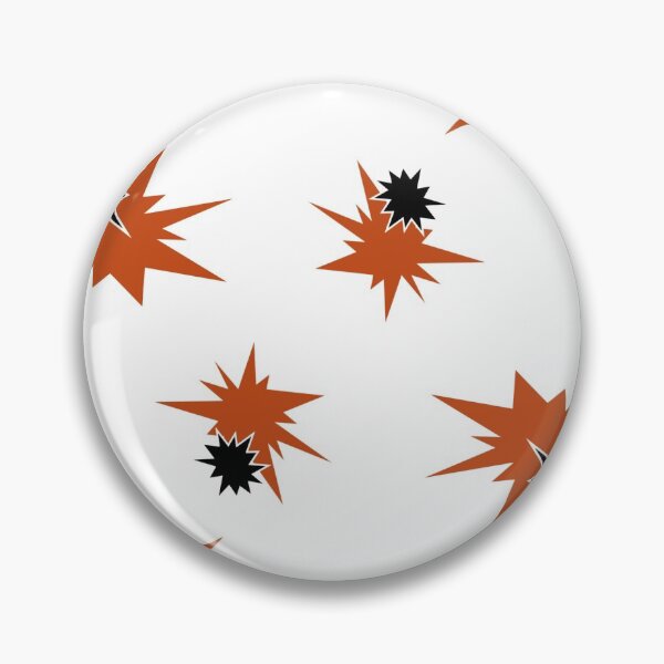 Item preview, Orange & Black Stars designed and sold by Paul James Farr.
