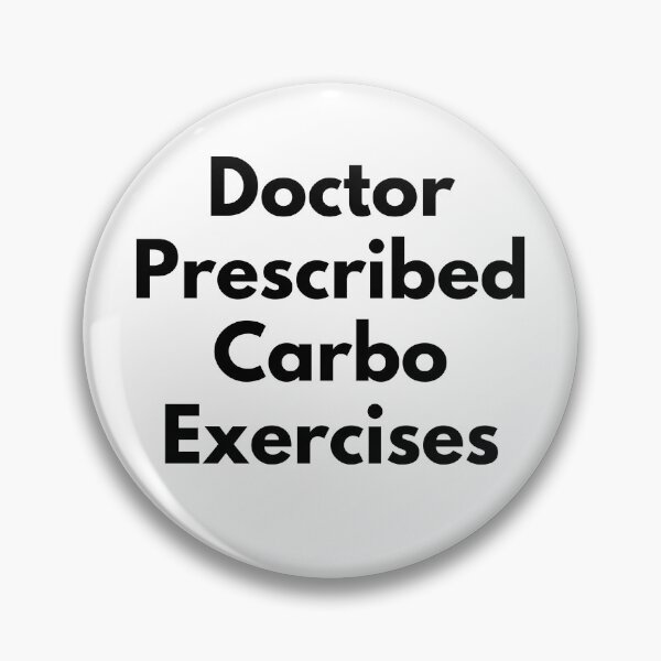 Item preview, Doctor Prescribed Carbo Exercises designed and sold by somebasic.