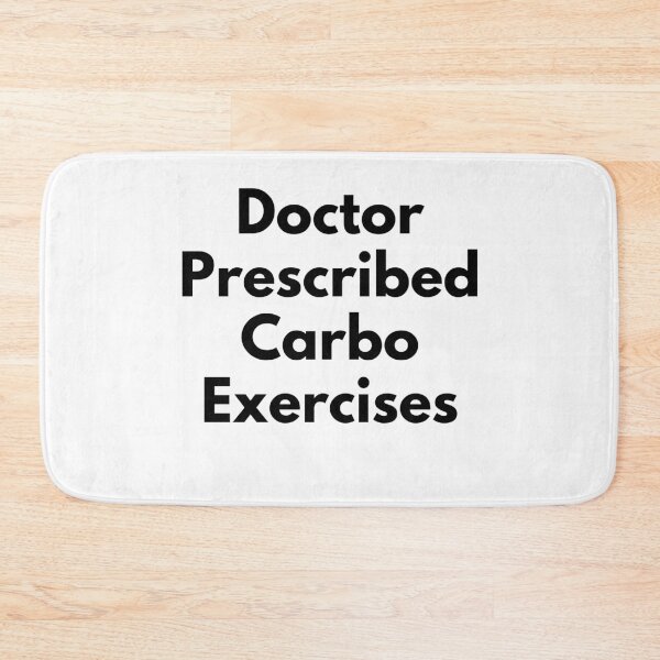 Item preview, Doctor Prescribed Carbo Exercises designed and sold by somebasic.