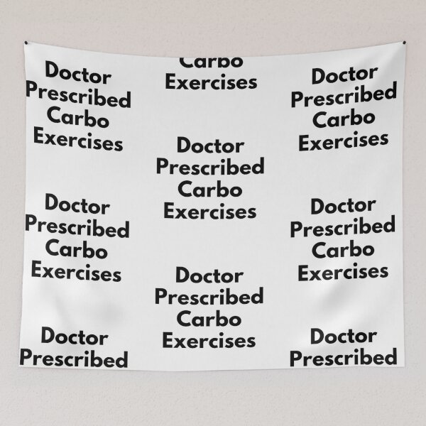 Item preview, Doctor Prescribed Carbo Exercises designed and sold by somebasic.