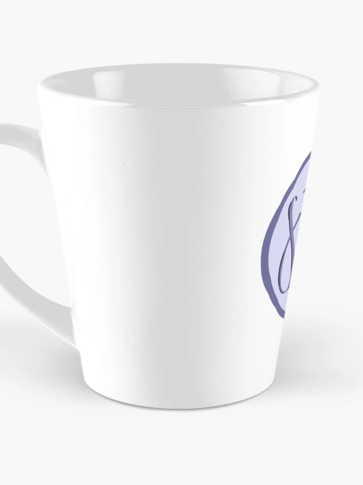 Aperçu 3 sur 4. Mug à café avec l'œuvre Script SLP créée et vendue par Kallie Haritopoulos.
