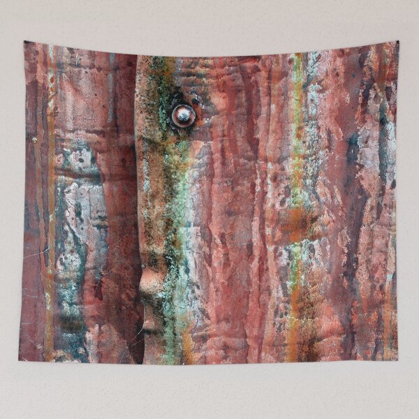Item preview, red tin streaks designed and sold by Esther Frieda.