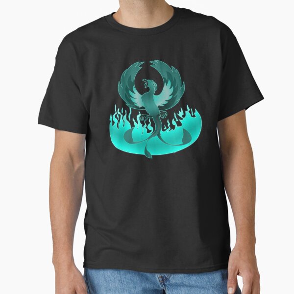 Turquoise Phoenix Classic T-Shirt