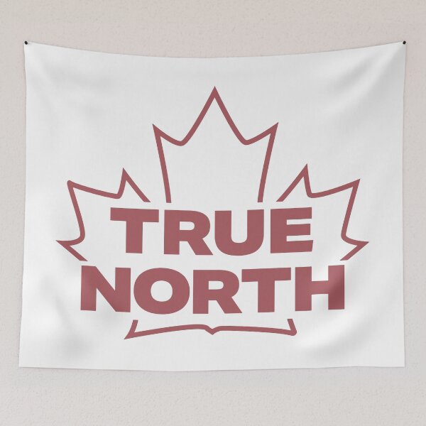 Item preview, True North with Maple Leaf designed and sold by LiamTheo.