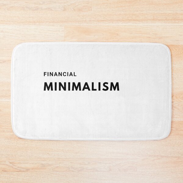 Item preview, financial minimalism designed and sold by FourNuns.