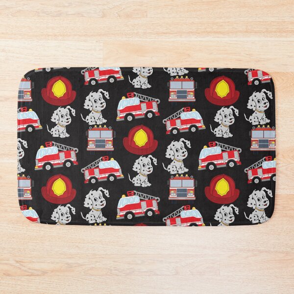Item preview, Cool Kids Firefighter Design Featuring FireTrucks and Fire Dalmatian designed and sold by Samsdesignshop.