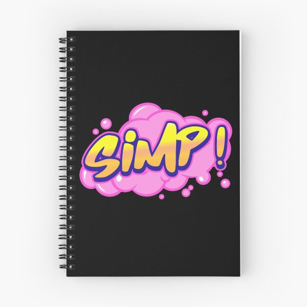 Aperçu de l'œuvre Bombe de peinture graffiti style années 90 SIMP PATROL drôle créée et vendue par GOdesign26.