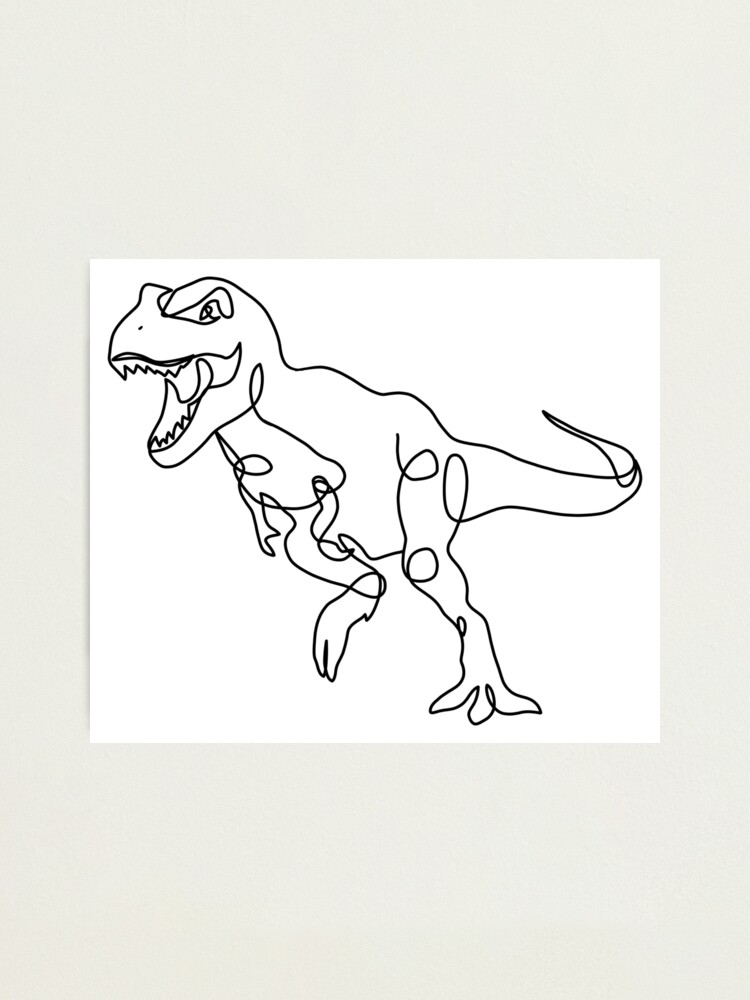 t rex drawing