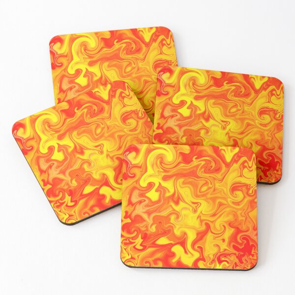 Item preview, Liquid Hot Lava Marbleized Pattern  designed and sold by Deborah Camp.