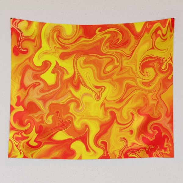 Item preview, Liquid Hot Lava Marbleized Pattern  designed and sold by Deborah Camp.